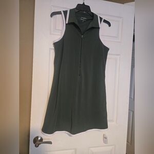 NWT RANDOM GOLF CLUB ABERCROMBIE & FITCH GREEN GOLF DRESS ,  LARGE TALL
